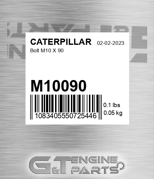 M-10090 Bolt M10 X 90
