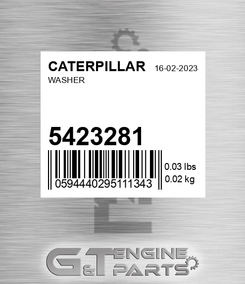 5423281 Washer
