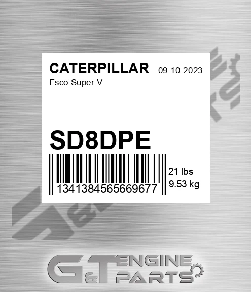 SD8DPE Esco Super V for CATERPILLAR