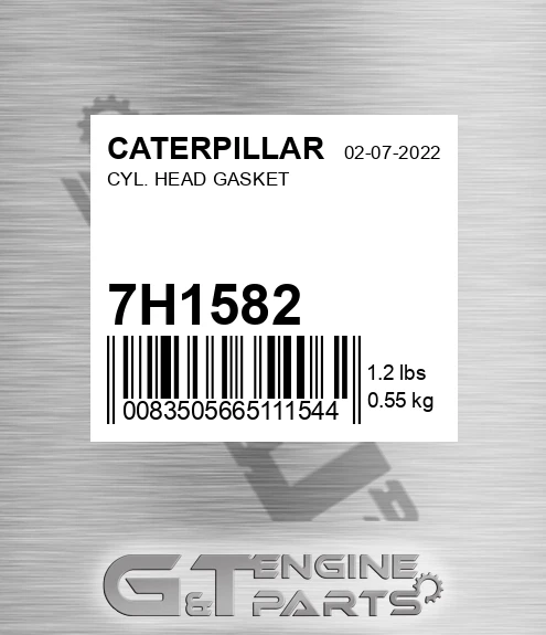 7H-1582 Cyl. Head Gasket