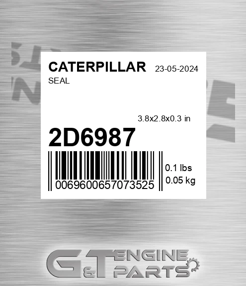 2D-6987 CATERPILLAR Seal
