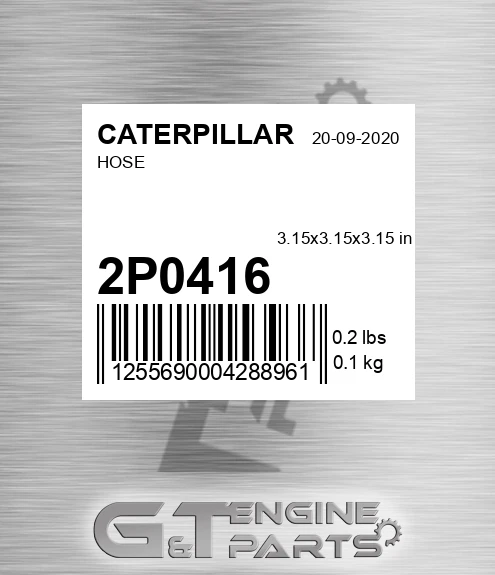 2P0416 Hose