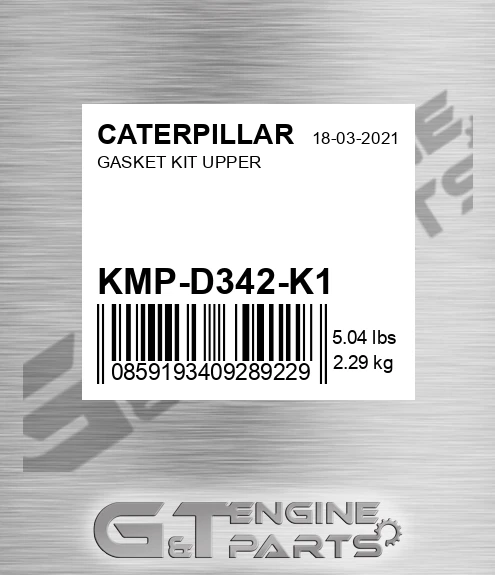 KMP-D342-K1 Gasket Kit Upper for CATERPILLAR