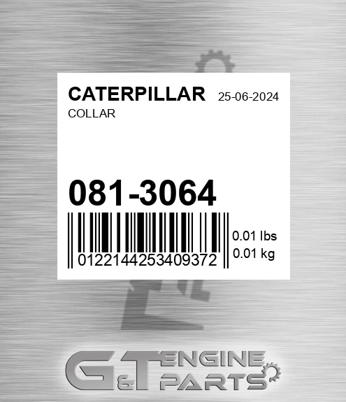 081-3064 CATERPILLAR Collar