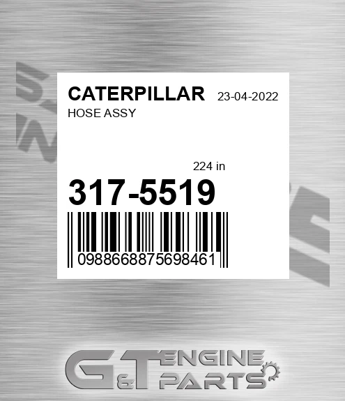 317-5519 Hose Assy