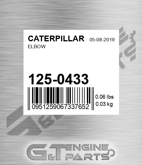 125-0433 Elbow