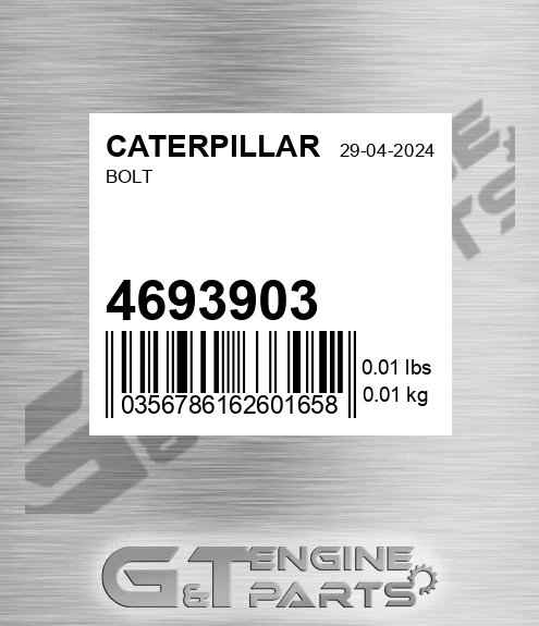 469-3903 Bolt for CATERPILLAR