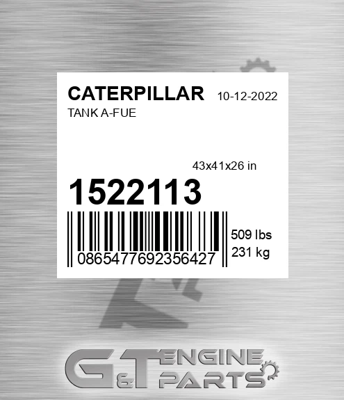 1522113 Tank A-fue for CATERPILLAR