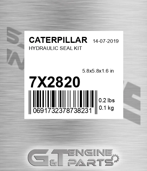 7X-2820 Hydraulic Seal Kit for CATERPILLAR