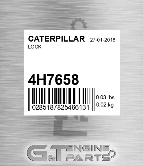 4H7658 Lock