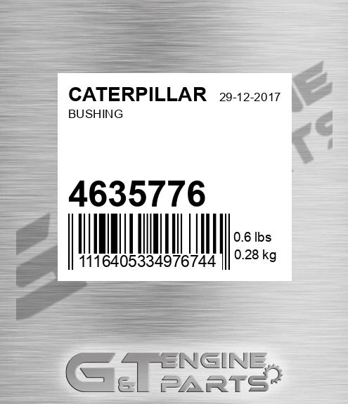 4635776 CATERPILLAR Bushing
