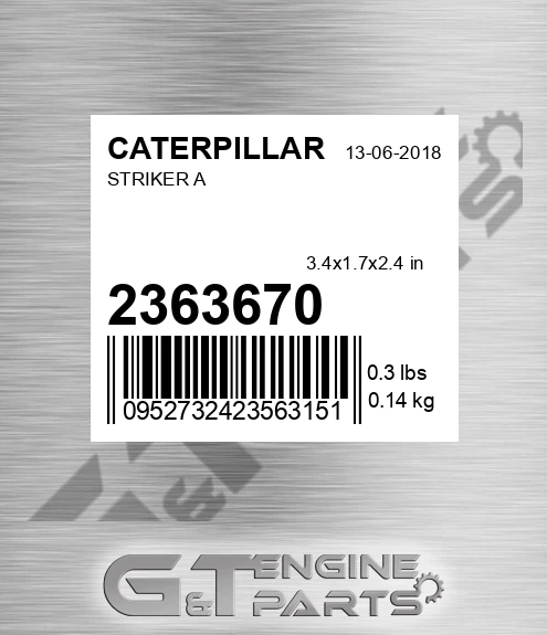 2363670 CATERPILLAR Striker A