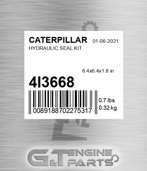 4I-3668 Hydraulic Seal Kit