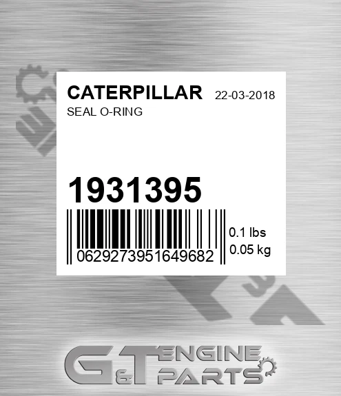 193-1395 Seal O-ring for CATERPILLAR