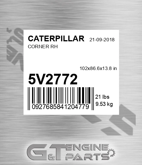 5V2772 Corner Rh
