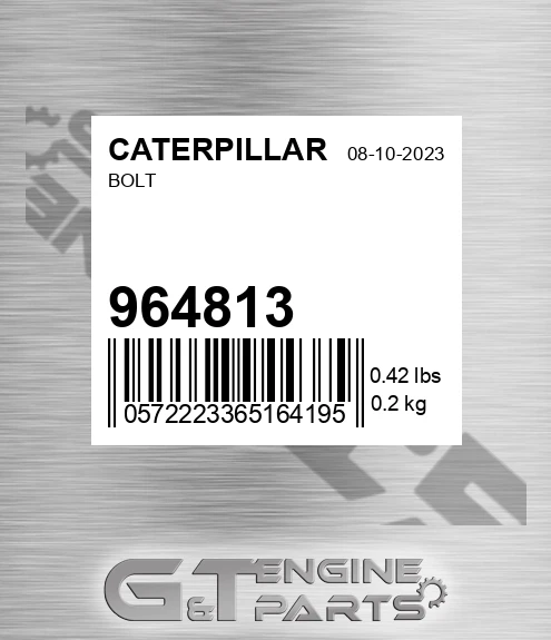 964813 CATERPILLAR Bolt