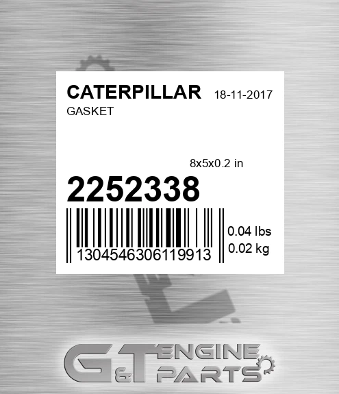 225-2338 Gasket for CATERPILLAR