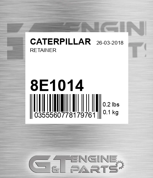 8E1014 Retainer