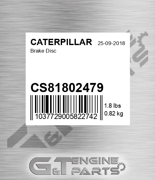 CS81802479 Brake Disc