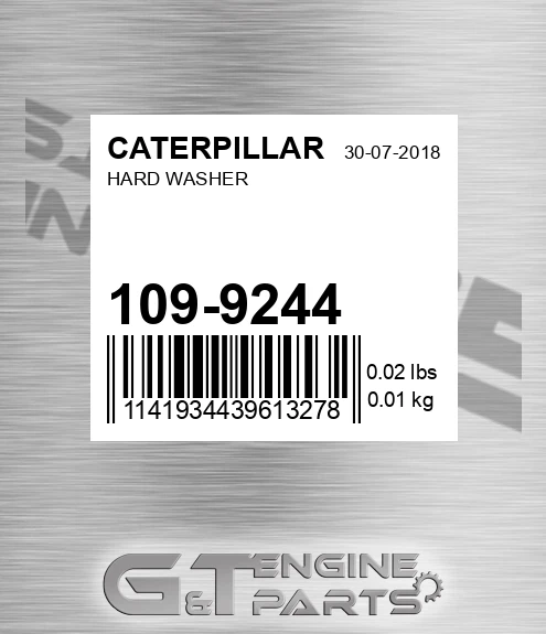109-9244 Hard Washer