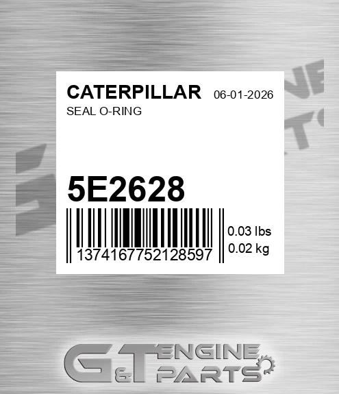 5E-2628 Seal O-ring for CATERPILLAR