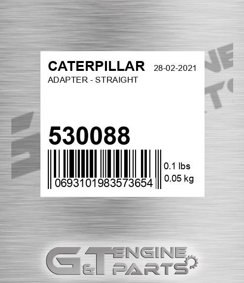 530088 CATERPILLAR Adapter - Straight