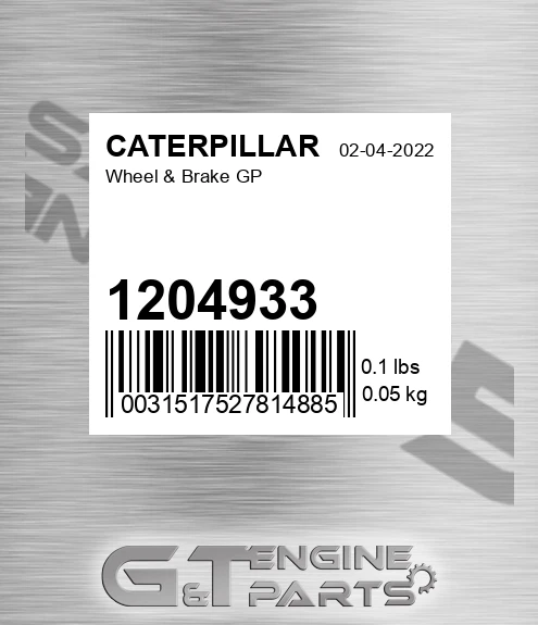 1204933 Wheel & Brake Gp for CATERPILLAR