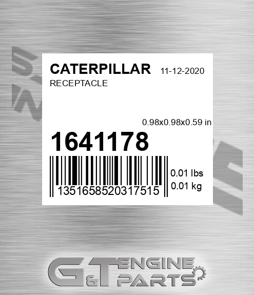 1641178 Receptacle for CATERPILLAR