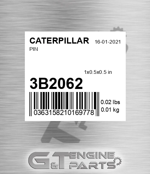 3B2062 Pin