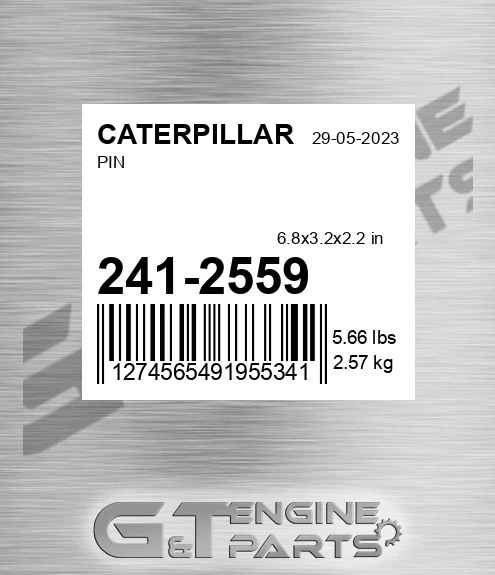 241-2559 Pin for CATERPILLAR
