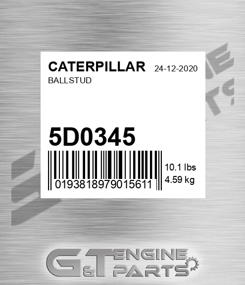 5D0345 Ballstud