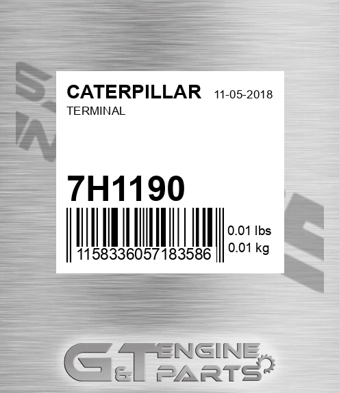 7H-1190 Terminal for CATERPILLAR