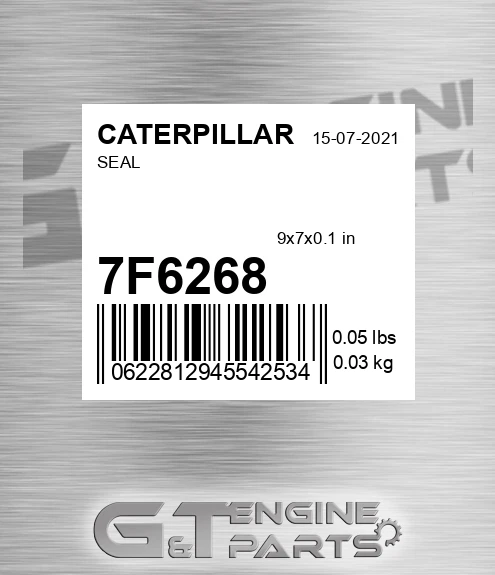 7F6268 Seal