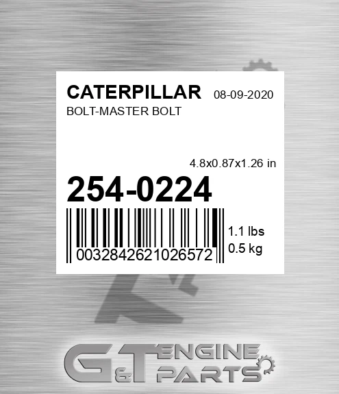 2540224 Bolt-master Bolt for CATERPILLAR