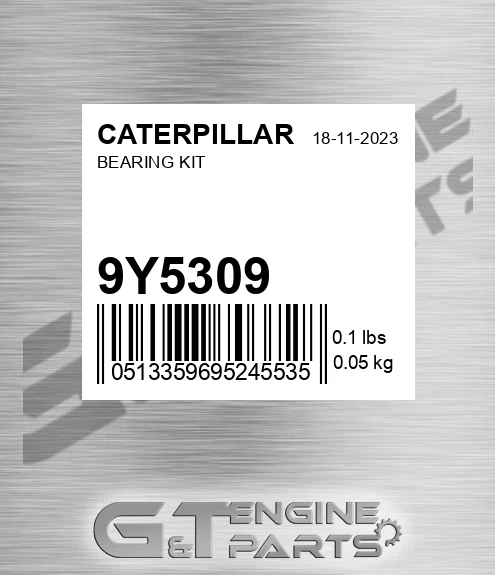9Y5309 Bearing Kit