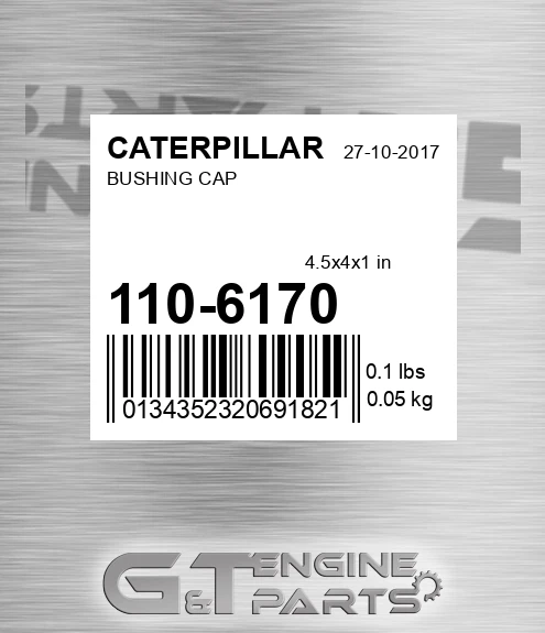 110-6170 Bushing Cap