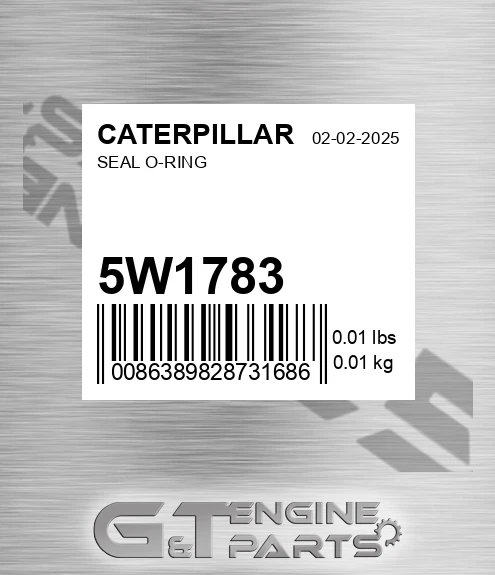 5W-1783 Seal O-ring