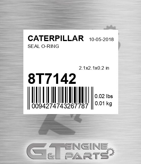 8T-7142 Seal O-ring for CATERPILLAR