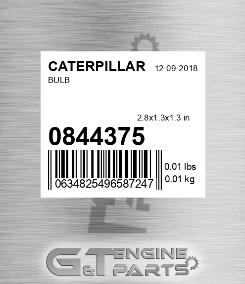 0844375 Bulb