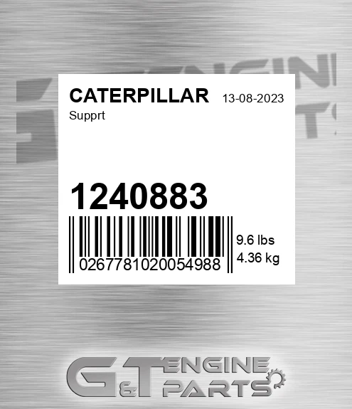 1240883 Supprt for CATERPILLAR