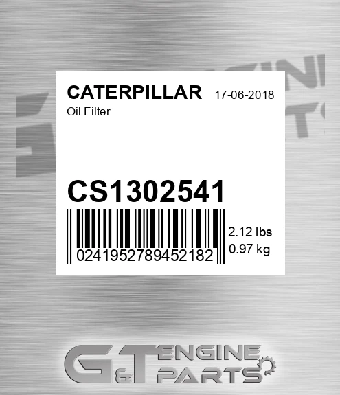 CS1302541 Oil Filter