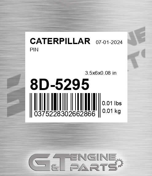 8D-5295 Pin for CATERPILLAR