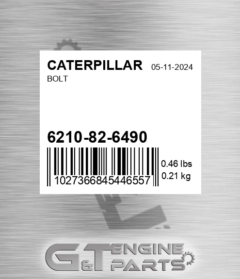 6210-82-6490 Bolt