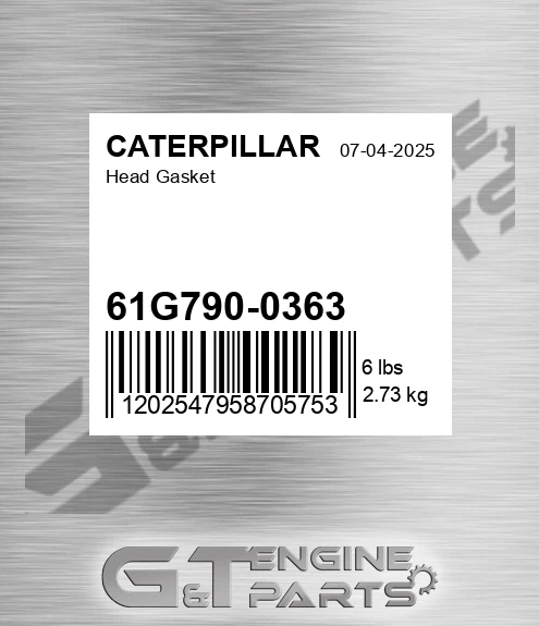 61G790-0363 Head Gasket