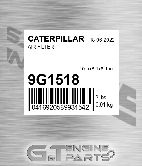 9G-1518 Air Filter for CATERPILLAR