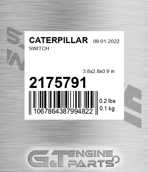 217-5791 Switch for CATERPILLAR