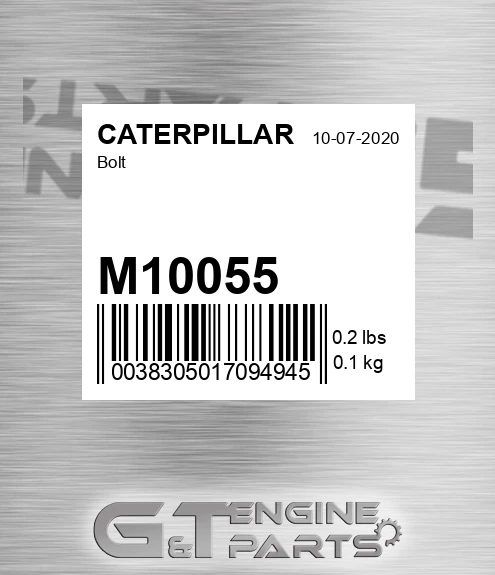 M10055 Bolt for CATERPILLAR