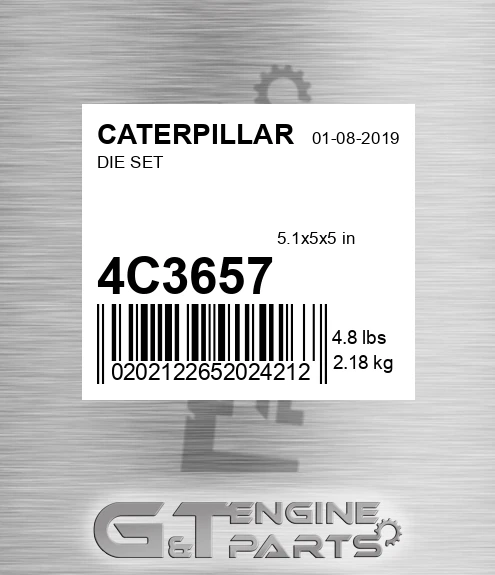 4C3657 Die Set for CATERPILLAR