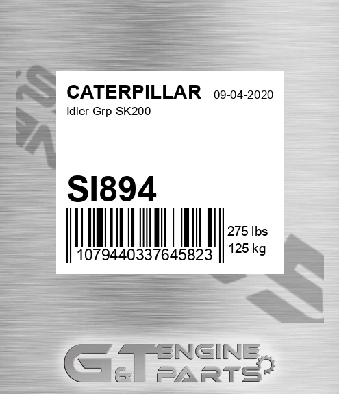 SI894 CATERPILLAR Idler Grp Sk200