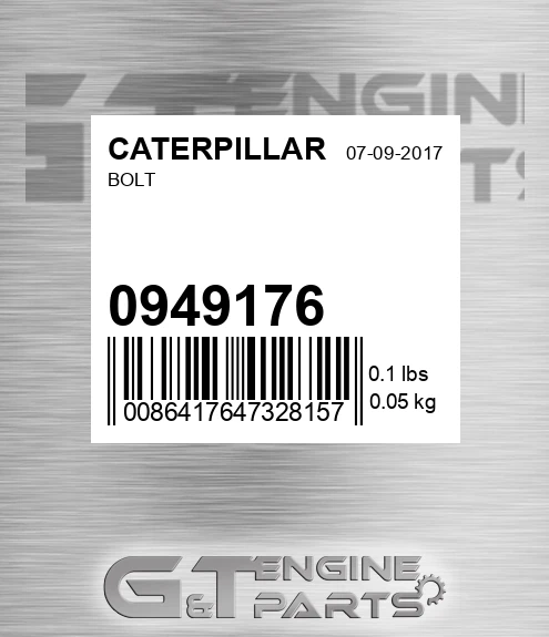 094-9176 Bolt for CATERPILLAR